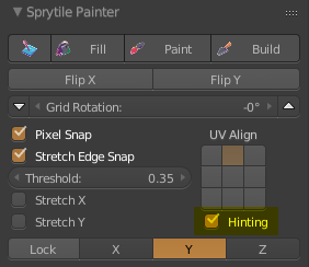 Hinting Toggle