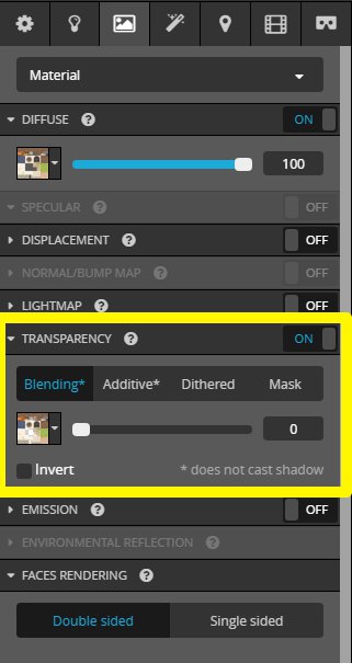 Sketchfab Transparency